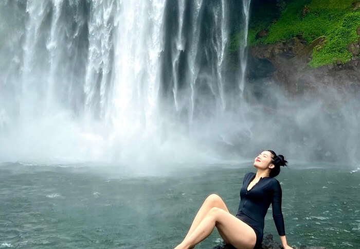 Thai Nguyen rainfall is located in Vo Nhai district.