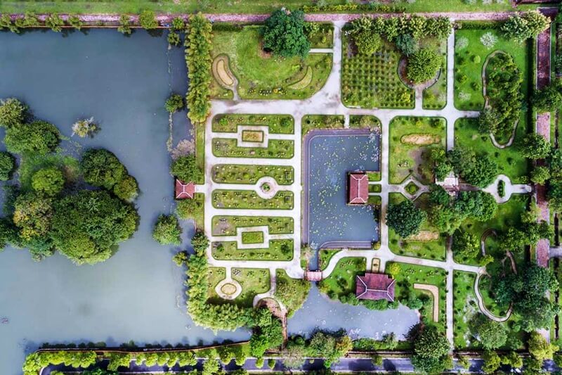 機械庭園 - グエン王朝の下の有名な風景の傑作