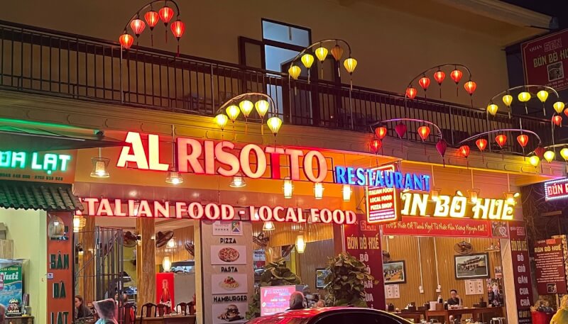 Gợi Ý Điểm Ăn Tối Ấm Cúng Tại Risotto Restaurant Huế