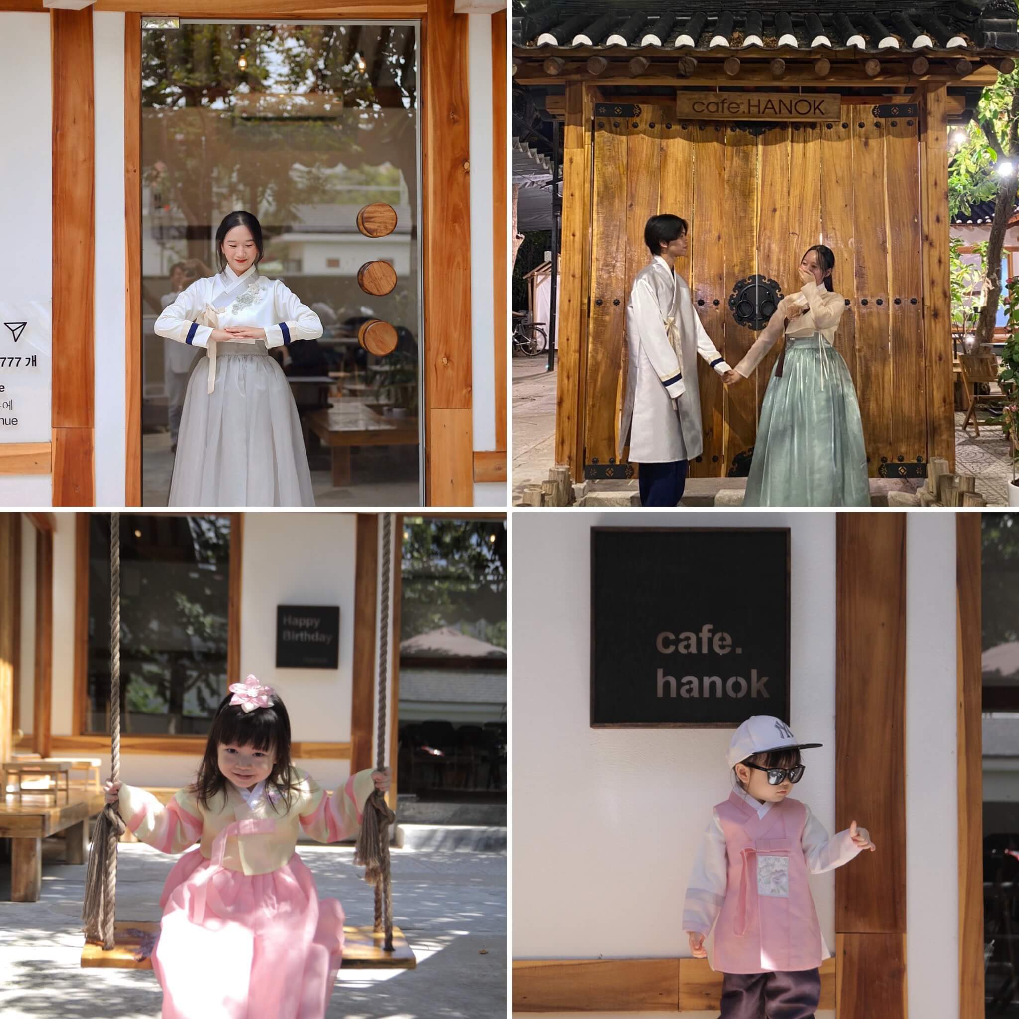 Mặc Hanbok và Thưởng Thức Cà Phê Hàn Quốc Tại Hanok Café