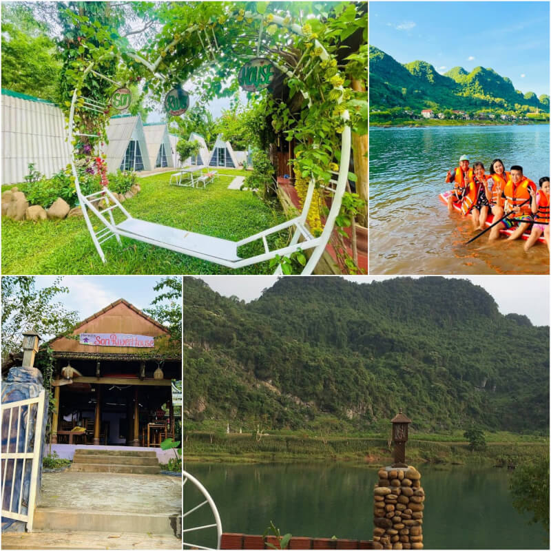 Son River House – Nơi thư giãn xanh mát bên dòng sông Son