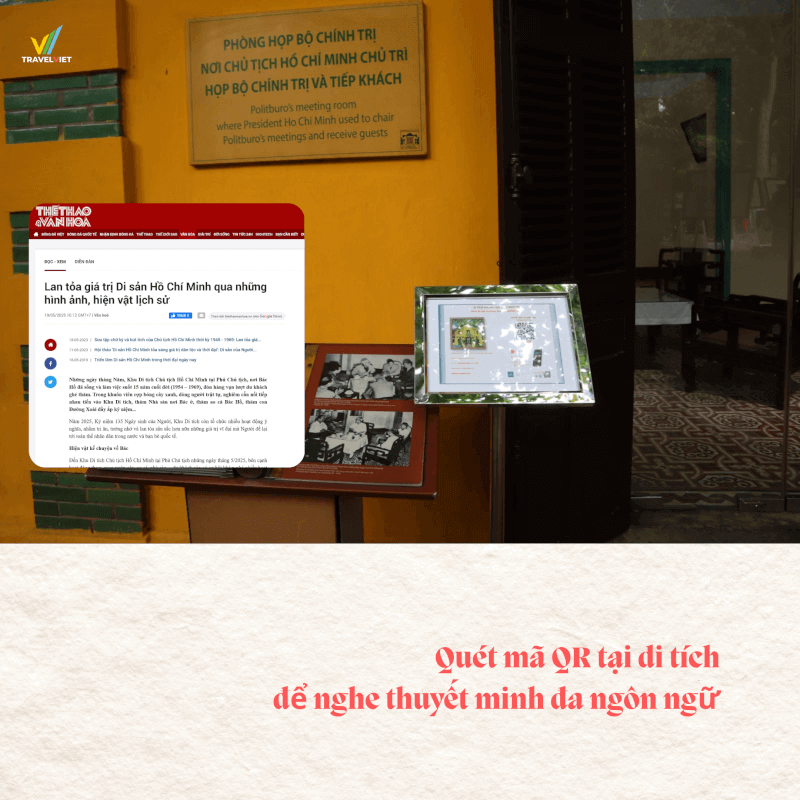 TravelvietのQRコードテクノロジーのおかげで、新しい視点を通して大統領ペニマエリアを探索してください