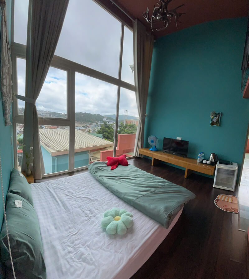 발코니가있는 더블 룸