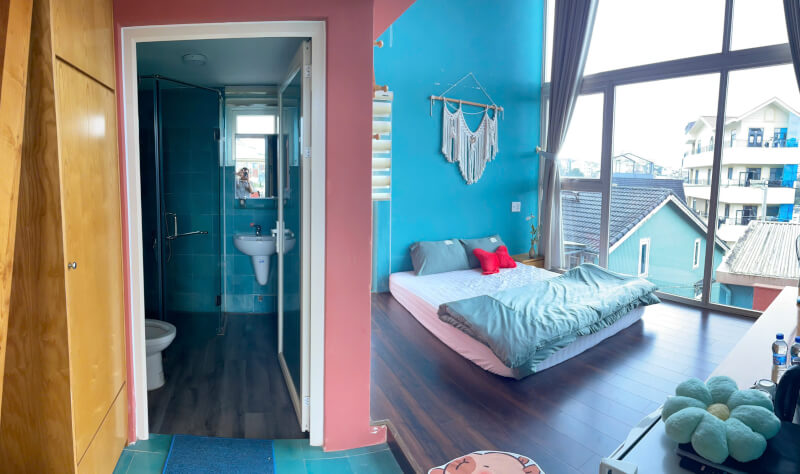 발코니가있는 더블 룸