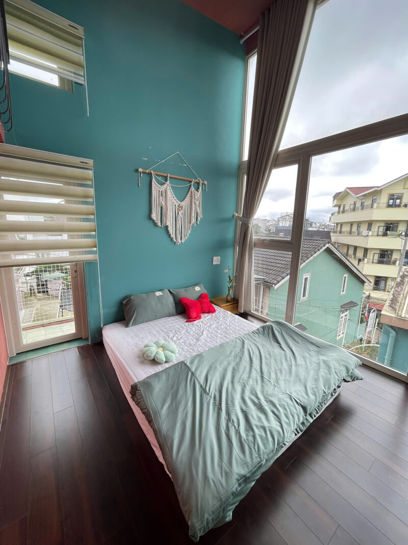 발코니가있는 더블 룸