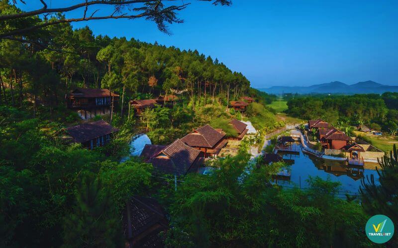 Sankofa Village Hill Resort and Spa - Bungalow tại Huế view đẹp