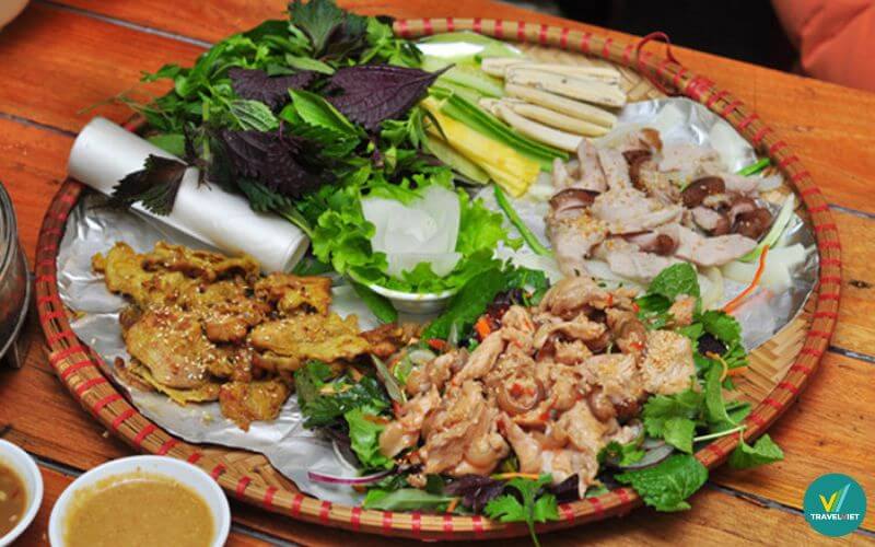 Gỏi bưởi khô cá lóc