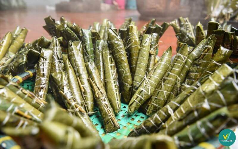 Bánh tẻ làng Chờ