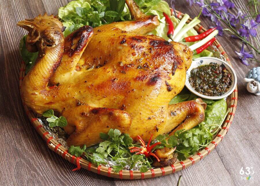Gà nướng mắc khén