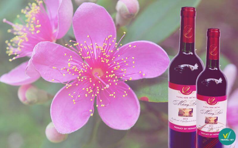 Rượu vang sim Măng Đen