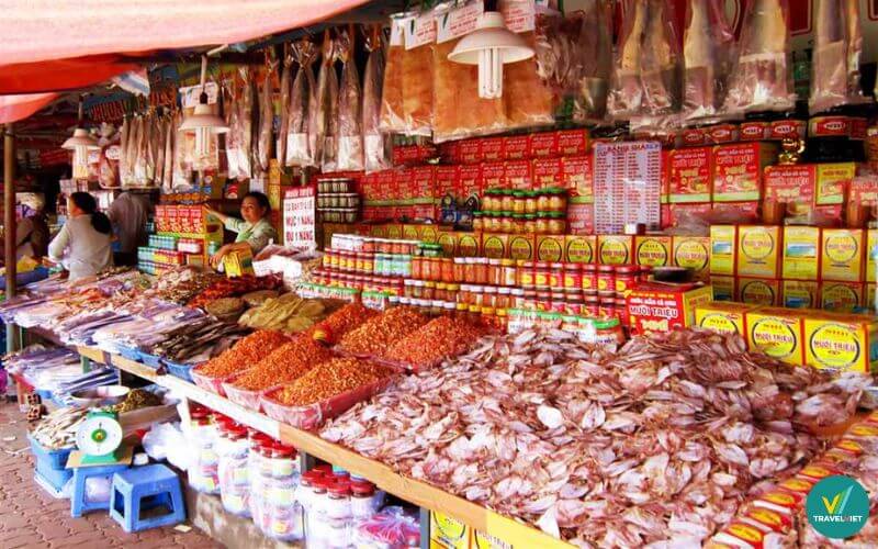 Các loại hải sản khô