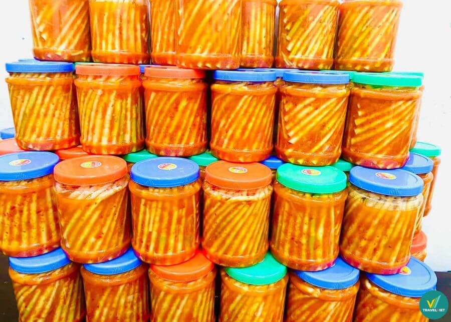 Măng ớt Trạm Tấu