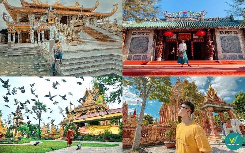 Khám phá các ngôi chùa nổi tiếng ở Cà Mau