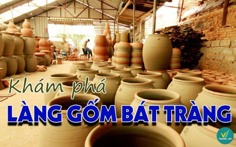 Ghé làng gốm Bát Tràng tham quan