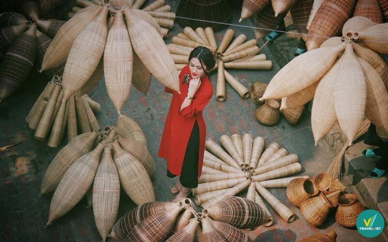 Ghé Làng Thủ Sỹ xem đồ thủ công