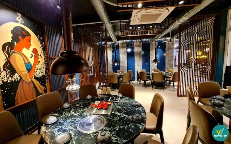 Nhà hàng Vua Lẩu Nướng - Nhà hàng Lá Cọ Xanh