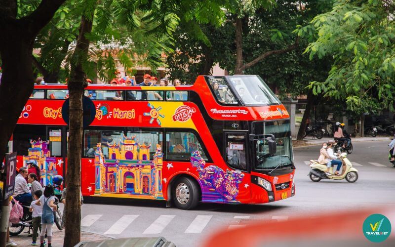 Tour trải nghiệm xe Bus 2 tầng City Tour