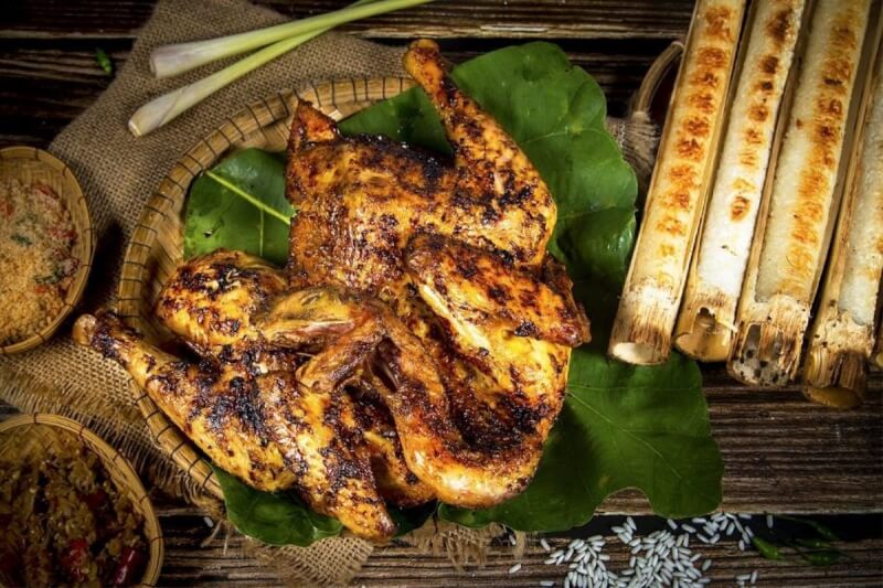 Gà Nướng Bản Đôn