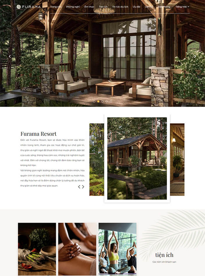 Mẫu 001: Furama Resort 