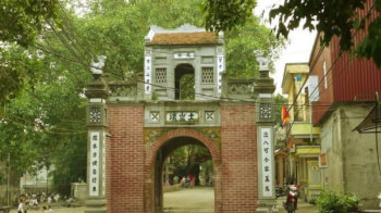 ヴァンハのワイン村。