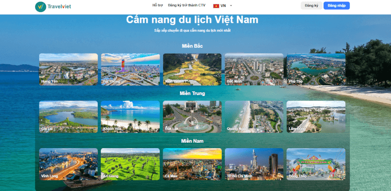 TravelViet - The latest Vietnam travel guide for 2025 that cannot be missed