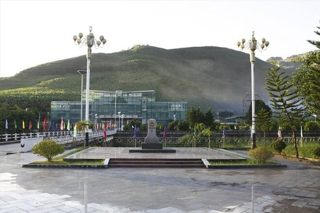 マールータンの国境ゲート。