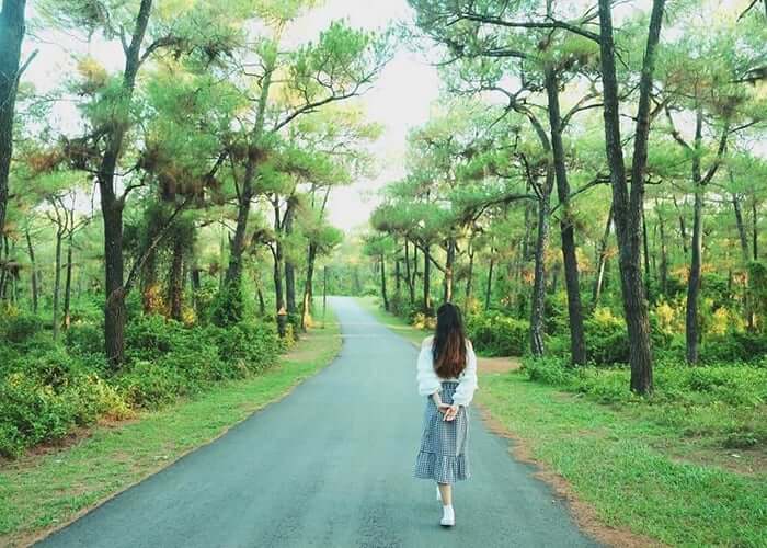 ティエンアン丘～トゥイティエン湖