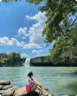 ドレイ ヌール滝とドレイ サップ滝