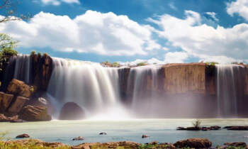 ドレイ ヌール滝とドレイ サップ滝