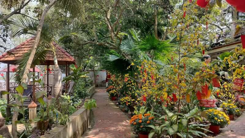 Happy Family Guesthouse: A Verdant Oasis Tucked Away on the Mekong