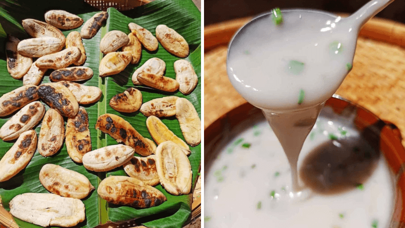 Một đĩa chuối đập