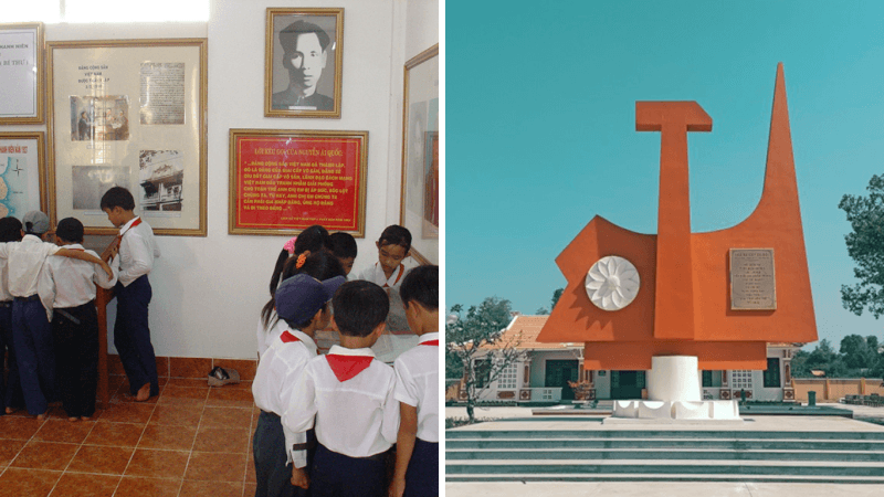 Chính tại gốc cây lịch sử này