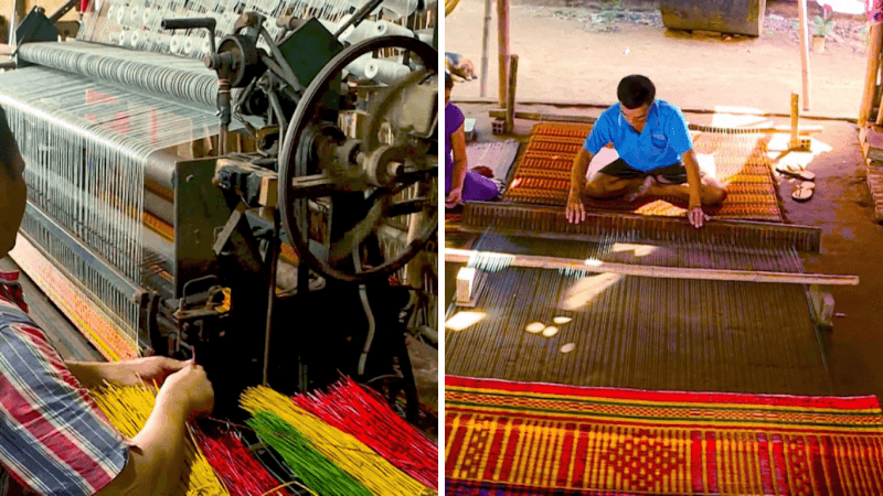 Sự chăm chút tỉ mỉ từ khâu chẻ lác