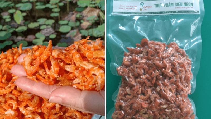 Công đoạn tách vỏ và làm sạch