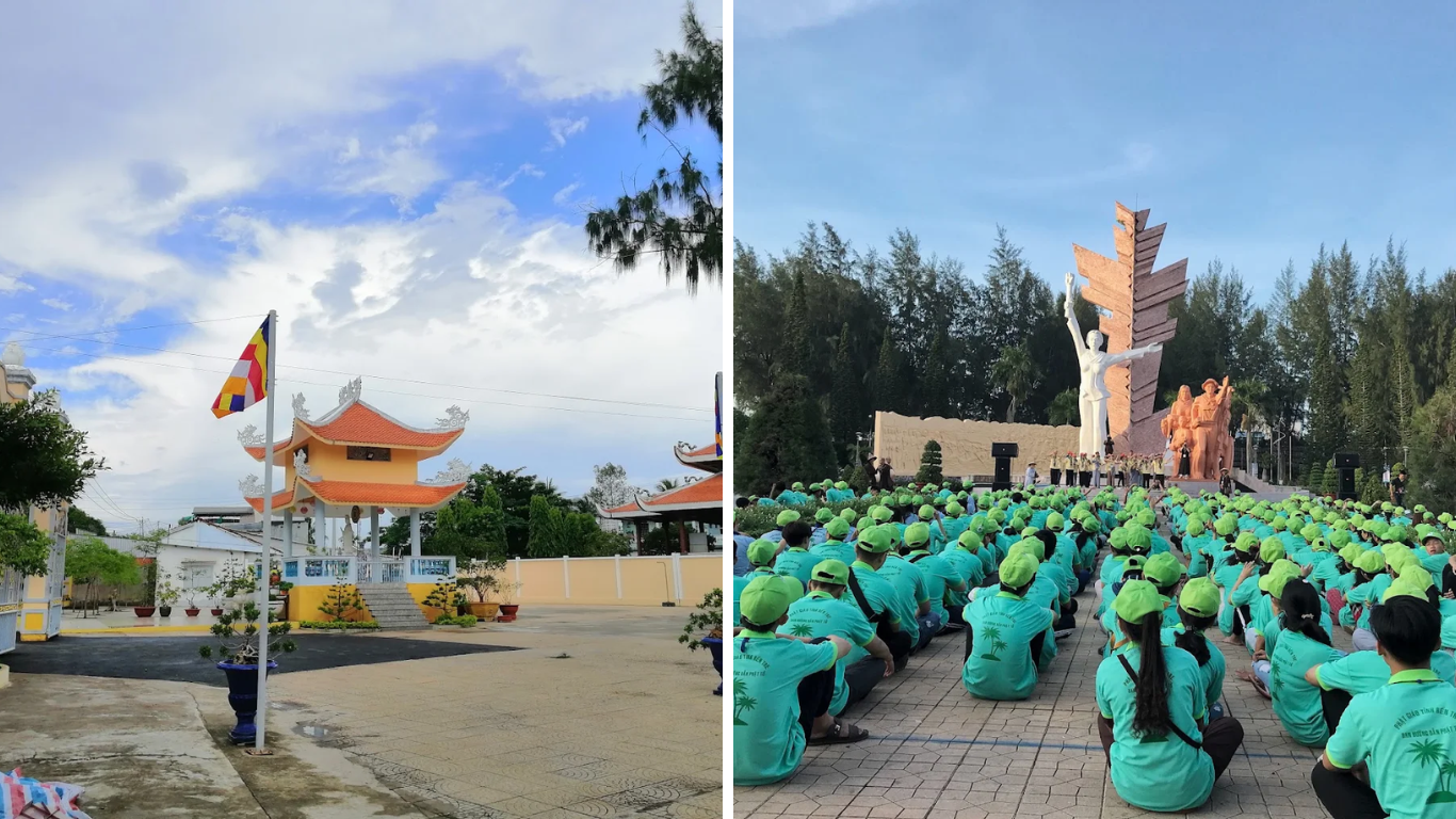 Các sư cô thường xuyên vận động nguồn lực 