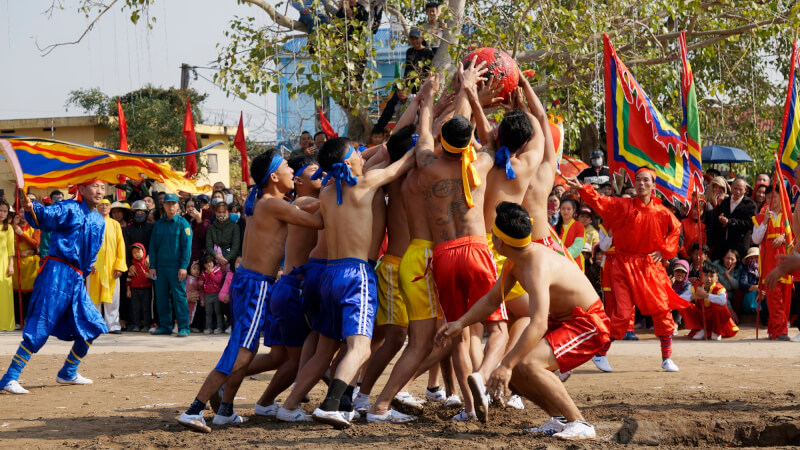 Lễ hội vật cầu Kim Sơn