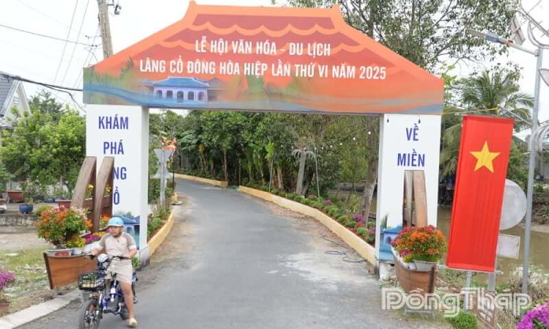 Lễ hội Văn hóa Du lịch Làng cổ Đông Hòa Hiệp năm 2025