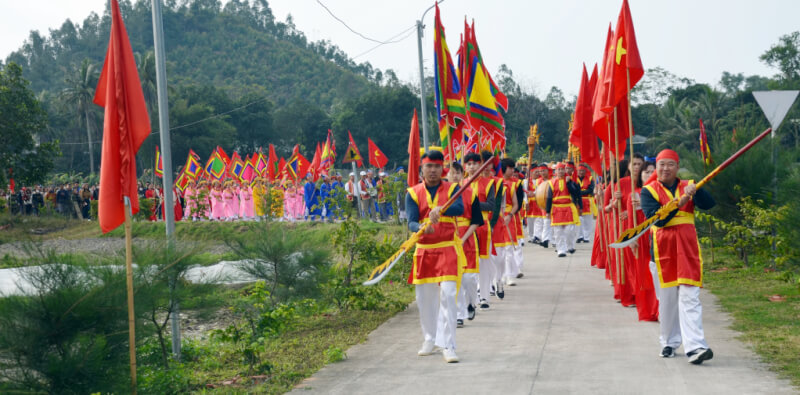 ゴック・ブン共同住宅 - 寺院祭り