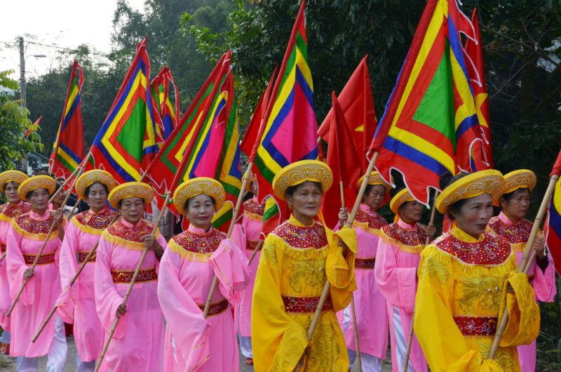 ゴック・ブン共同住宅 - 寺院祭り