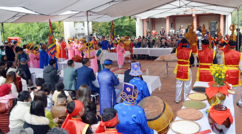 ゴック・ブン共同住宅 - 寺院祭り