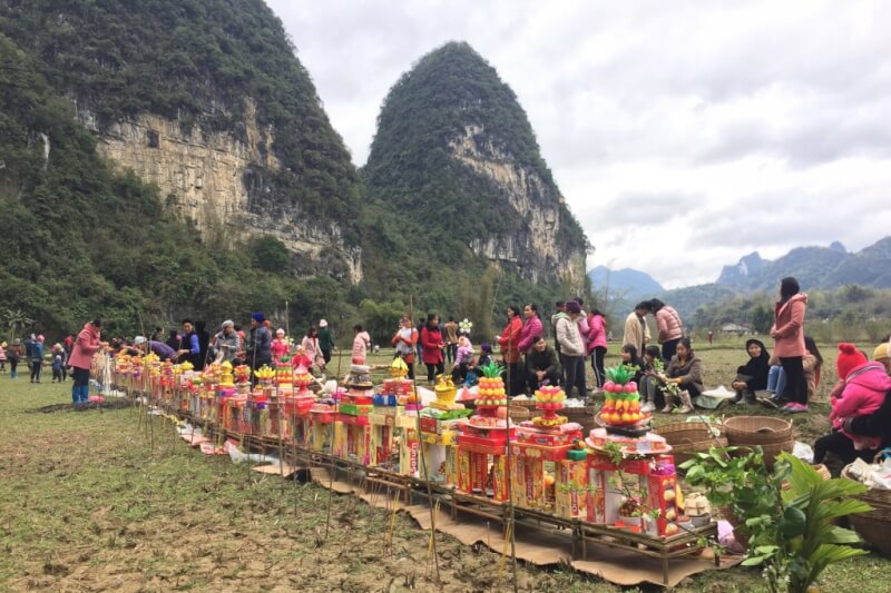 Long Tong Festival in Cao Bang