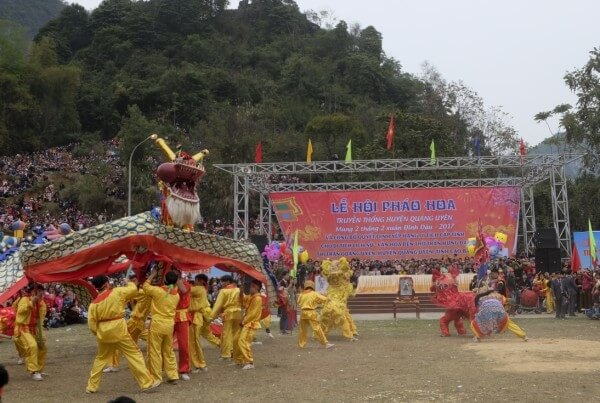 Quang Uyen Fireworks Festival