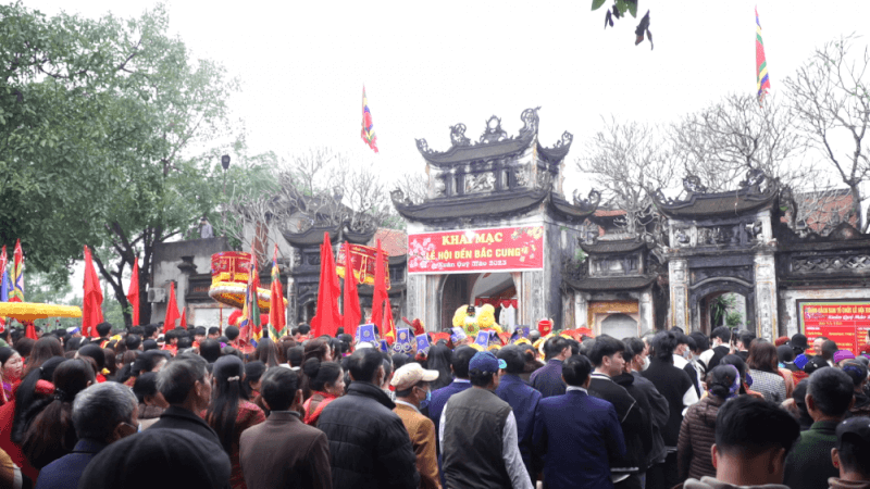 Lễ hội Đền Bắc Cung (Đền Thính)