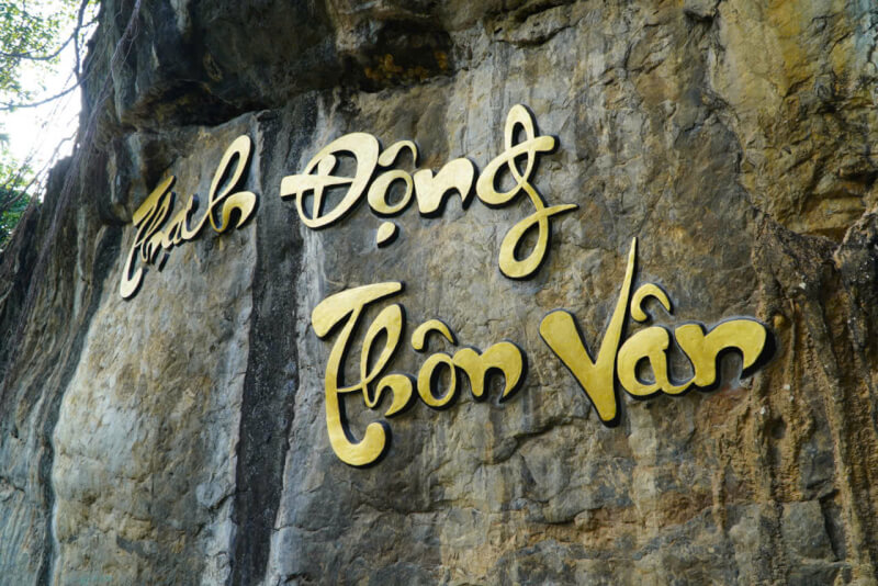 Thach Dong tourist area