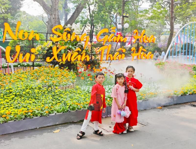 Lễ hội hoa Tết '4 miền' tại TP Hồ Chí Minh