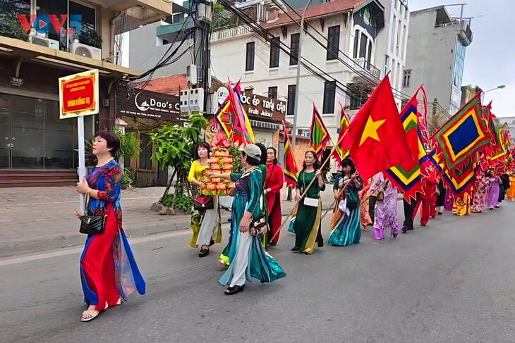 Traditional festival of Lieu Giai village
