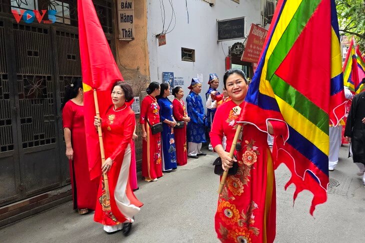 Traditional festival of Lieu Giai village