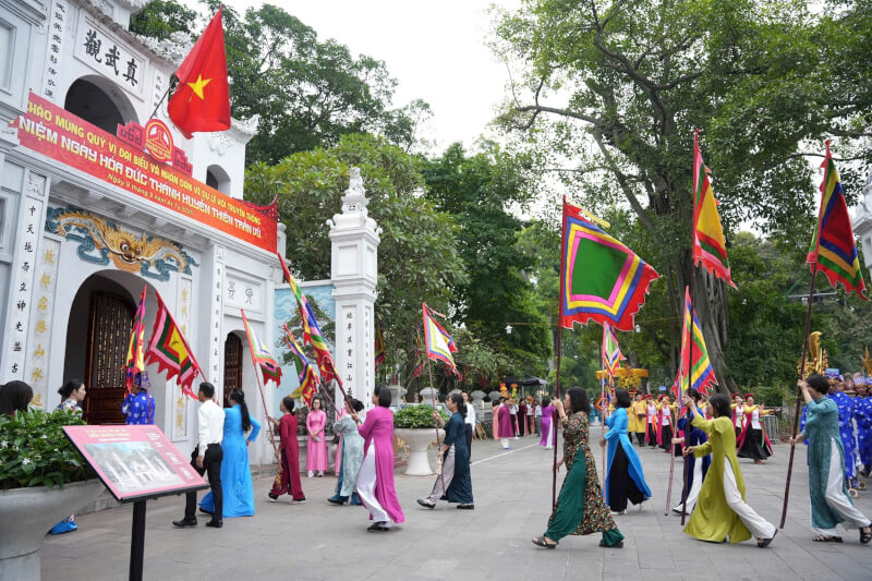 クアンタン寺院祭り（ハノイ）