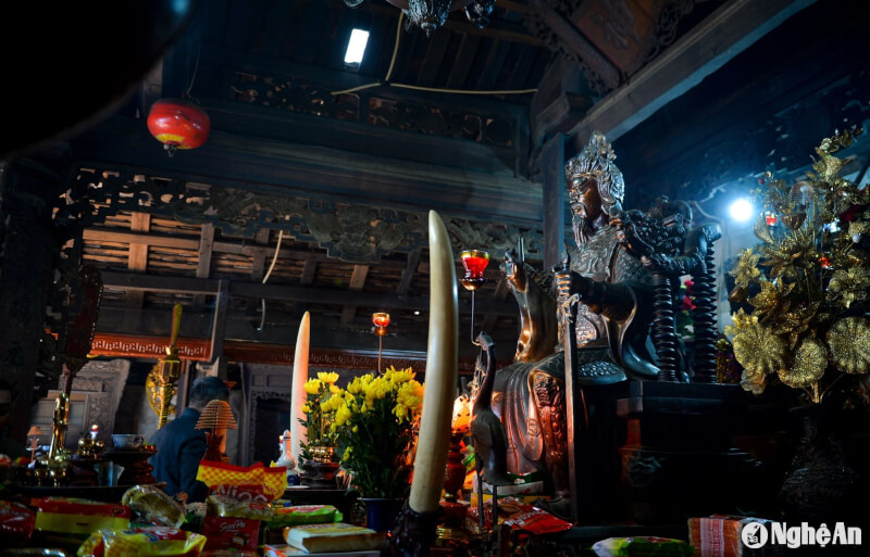 Temple festival of Cuong Quoc Cong Nguyen Xi