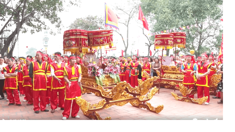 비엔 노이 다리 파종 축제